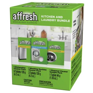 Affresh 洗碗机、洗衣机和厨房食物粉碎机清洁片套装 共10片