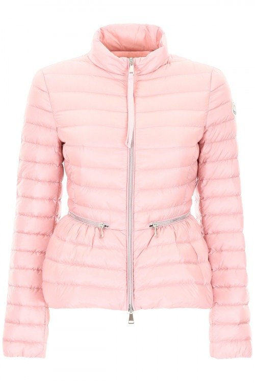 Women Moncler Quilted Jackets Pink