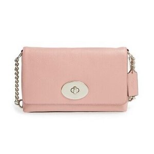 COACH 'Crosstown' Pebbled Leather Crossbody Bag @ Nordstrom