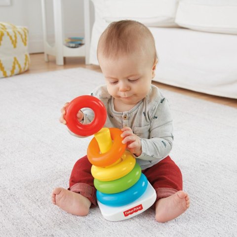Fisher PriceFisher-Price Rock-a-Stack Classic with 5 Colorful Rings