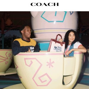 Coach x 迪士尼50周年 联名系列上架 经典托特、相机包、卫衣都有