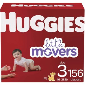 史低价：Huggies Little Movers 系列尿不湿，3号156片