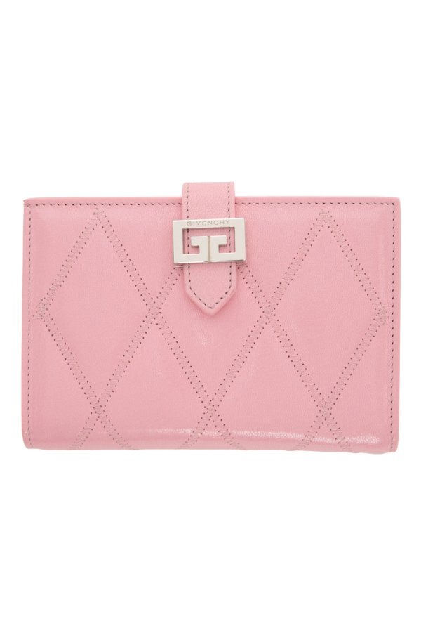 Pink Medium Quilted GV3 Bifold Wallet
