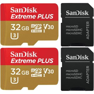 Sandisk Extreme Plus 32GB U3 V30 microSD x2