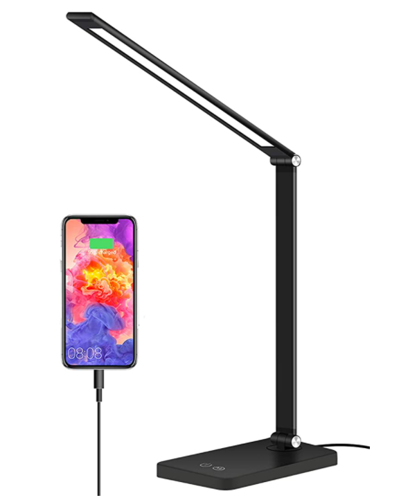 GSBLUNIE LED Desk Lamp with USB Charging Port