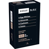RXBAR 巧克力海盐口味蛋白棒12条