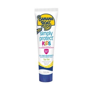 Amazon Banana Boat Simply Protect Kids Tear Free Sunscreen Lotion, SPF 50+ 1 Ounces