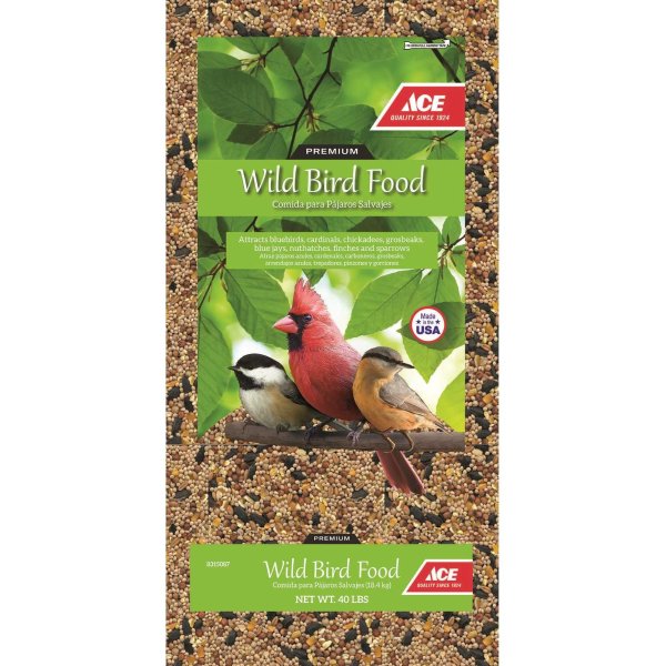 Ace Assorted Species Wild Bird Food Millet and Milo 40 lb
