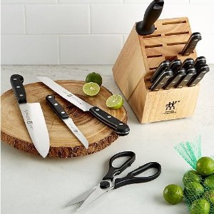 Macy's J.A. Henckels Zwilling Knife Block Set, Created for Macy's, 15 Piece Twin Gourmet