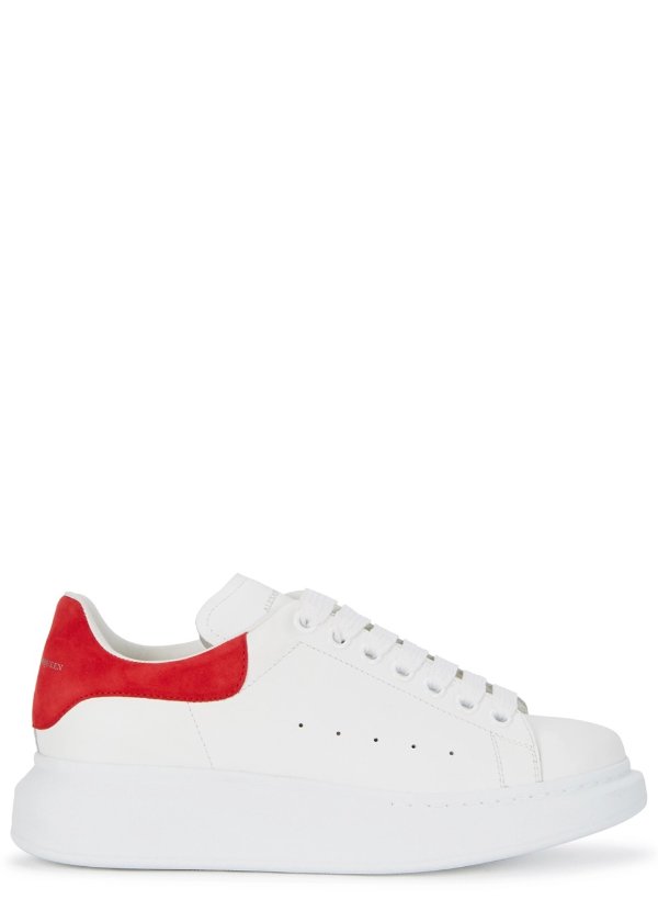 Larry white leather sneakers