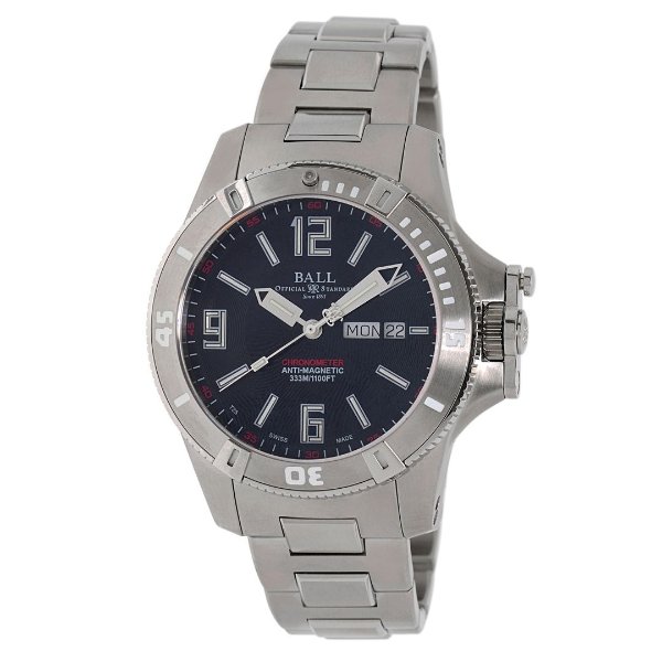 Engineer Hydrocarbon Spacemaster Stainless Steel Automatic Men's Watch DM2036A-SCAJ-BK