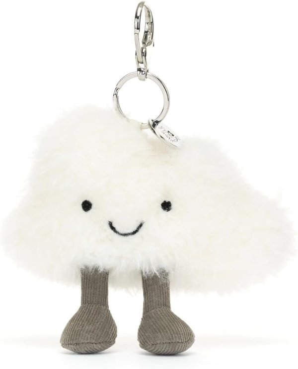 Amuseable Cloud Clip-On Keychain Bag Charm