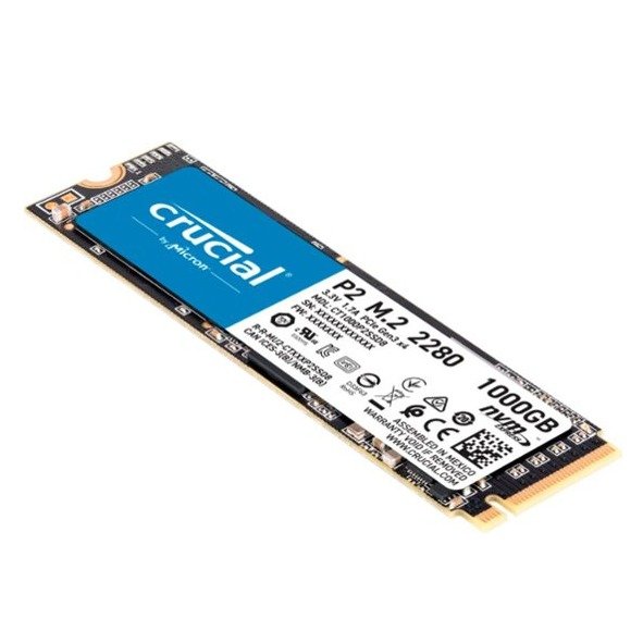 1TB Crucial P2 PCIe M.2 2280 NVMe Internal Solid State Drive