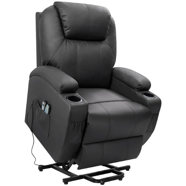 Ergonomic Electric Lift Assist Power Reclining Full Body Massage Chair