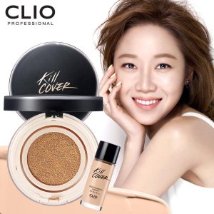 Clio Kill Cover Liquid Founwear Cushion Makeup Plus Refill, Ginger/004, 0.67 Ounce