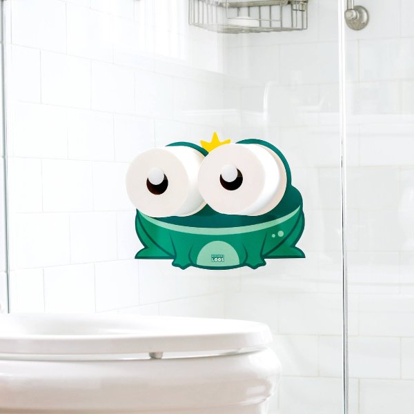 KooKooLoos 可爱小蛙厕纸架