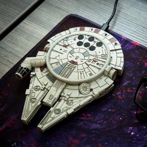 Star Wars Millennium Falcon Wireless Charger with AC Adapter