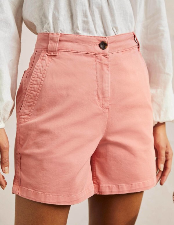 Classic Chino Shorts - Mauve Flower Pink | Boden US