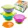 Best Suction Baby Bowls for Toddler and 6 Months Solid Feeding-3 Size Stay Put Spill Proof Stackable To Go Snacks & Storage-With 3 Seal-Easy Tight Lids-BPA Free-Perfect Baby Shower Gift Set