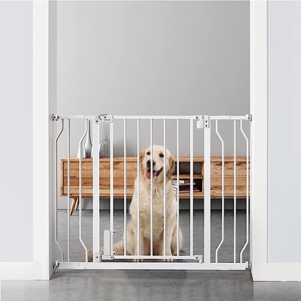 Ciays Baby Gate 29.5” to 41.3”, 30-in Height Safety Dog Gate for Stairs