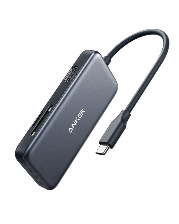 Anker 5-in-1 USB C Hub (2USB, HDMI, SD Reader)
