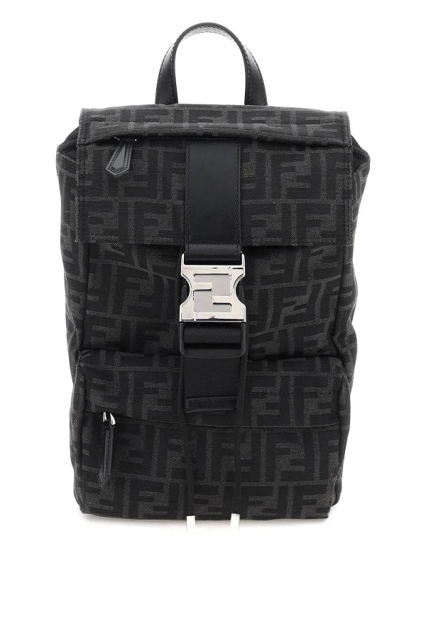 ness small jacquard fabric backpack