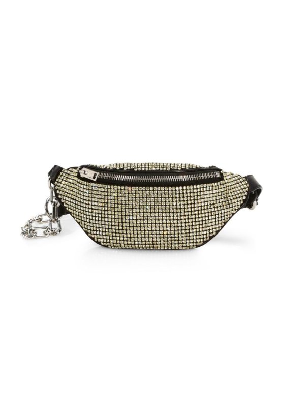 - Mini Attica Soft Crystal Belt Bag