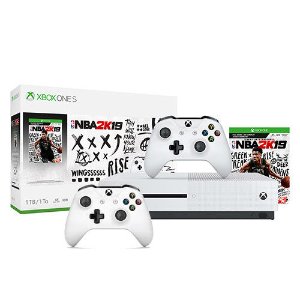 Xbox One S 1Tb NBA 2K19 Bundle + Extra Controller