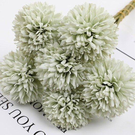 2.3US $ 64% OFF|10pcs/pack Silk Dandelion Flower Ball Fake Flowers Diy Home Wedding Decoration Artificial Flower Bouquet Valentine's Day Gifts - Artificial Flowers - AliExpress