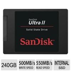 SanDisk 闪迪 Ultra II 240GB 固态硬盘