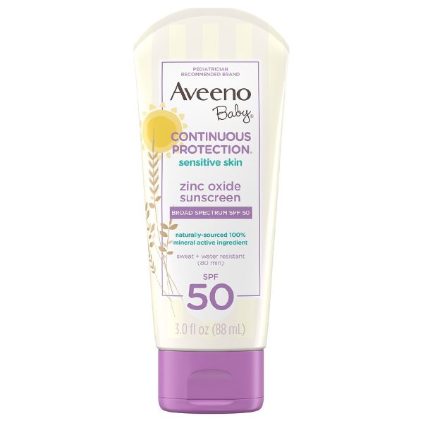 Baby Continuous Protection Zinc Oxide Mineral Sunscreen