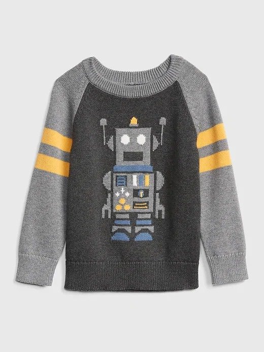 Robot Rugby Sweater