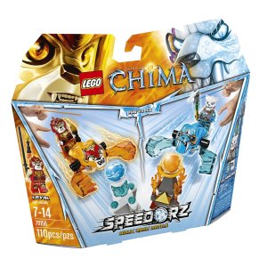 LEGO乐高Chima气功传奇系列 火焰与冰雪对决 70156