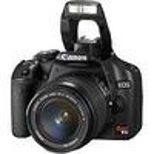 翻新的佳能EOS Rebel T1i EF-S单反数码相机-黑色3818B036AA