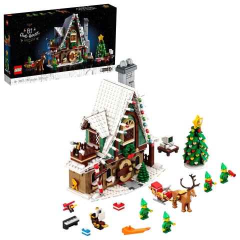 LegoElf Club House 10275; An Engaging Building Toy for Adults (1,197 Pieces)