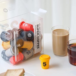 SATURNBIRD Instant Coffee 6 Flavors, 24 Single Serve