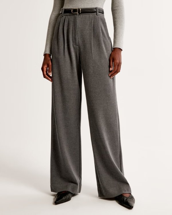 Sloane Tailored Brushed Suiting Pant