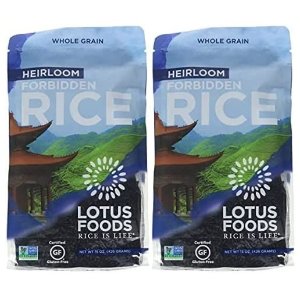 Lotus Foods, Organic Forbidden Rice, 15oz (Pack of 2)