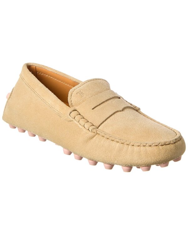 TOD’s Gommino Bubble Suede Loafer