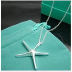 Tiffany Inspired Starfish Necklace 