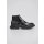 Tread Patent Leather Lace-Up Combat Boots