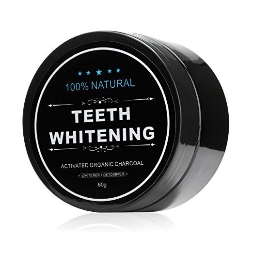 All Natural Teeth Whitening Powder with Coconut Activated Charcoal - Organic Safe Effective Tooth Whitener Solution for Stronger Healthy Whiter Teeth with Ebook Instructions.