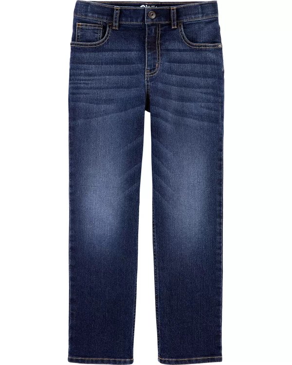 Kid Relaxed Fit Classic True Blue Jeans