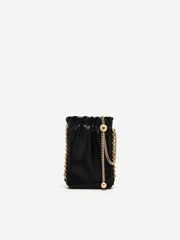 Chain Sling Pouch - Black