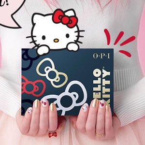 O·P·I x Hello Kitty 联名款上架 指尖上的小秘密