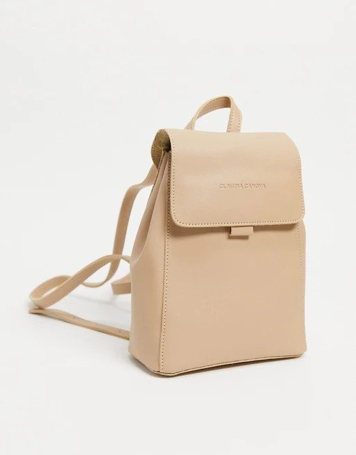 mini backpack in beige | ASOS