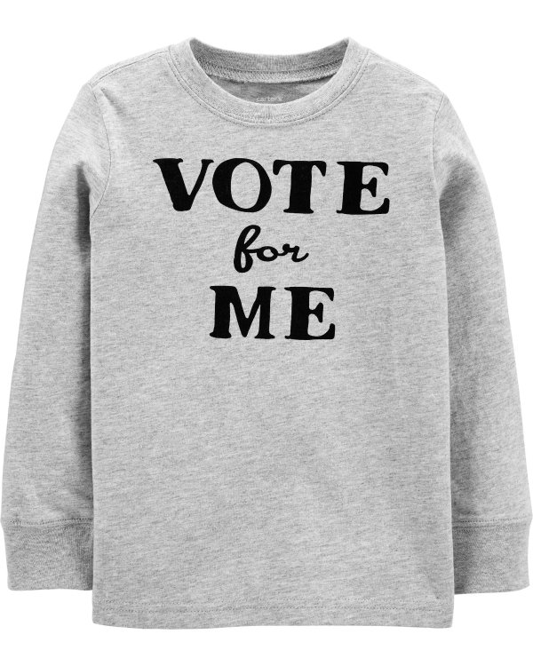 Vote For Me Jersey Tee
