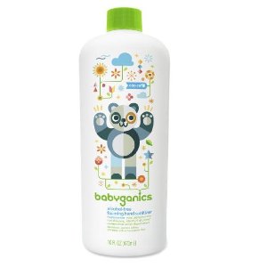 Babyganics Alcohol-Free Foaming Hand Sanitizer Refill, Fragrance Free, 16oz Bottle