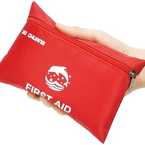 QIO CHUANG Small Travel First Aid Kit - 87 Piece
