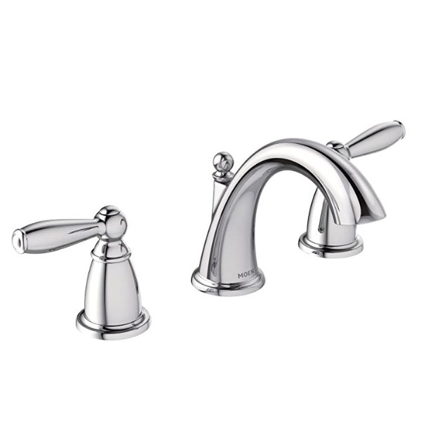 T6620 Brantford Two-Handle 8 in. Widespread Bathroom Faucet Trim Kit, Valve Required, Chrome